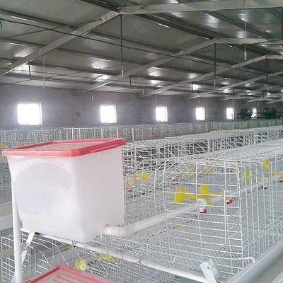 Büyük Kapasiteli Kanatlı Broyler Tavuk Kafesi Sıcak Daldırma Hasır Malzemesi