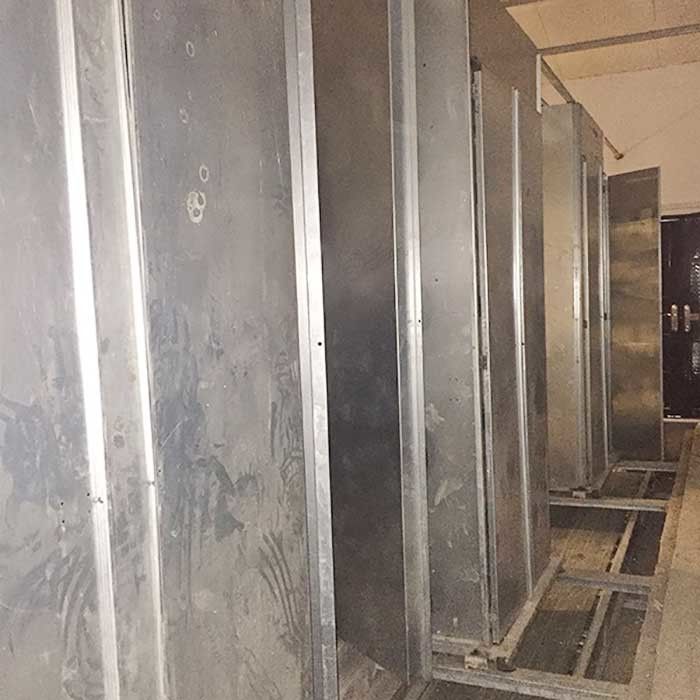 195 * 50 * 35 cm Civciv Için Brooder Kafes, 24 Kapılar Tavuk Izolasyon Kafes