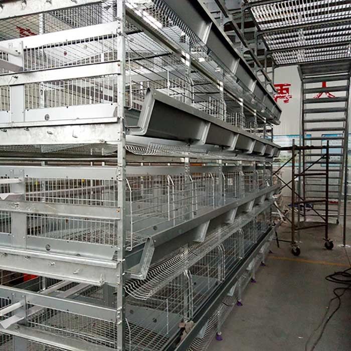 120 * 60 * 70 cm Kümes Tavuk Kafesi Otomatik Kontrol Emek Tasarrufu Çevre Dostu